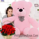 giant bear with flower to philippines