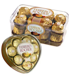 Ferrero Rocher Heart Shape & 16 pcs Box