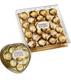 Ferrero Rocher Heart Shape & 24 pcs Box