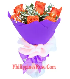 online 6 orange roses in philippines