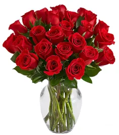 24 Premium Long Stem Red Roses Send to Philippines