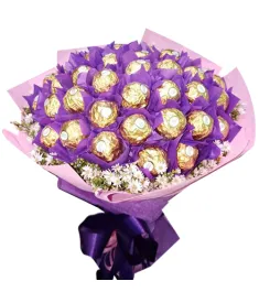 24 Pcs of Ferrero Rocher Chocolates Bouquet