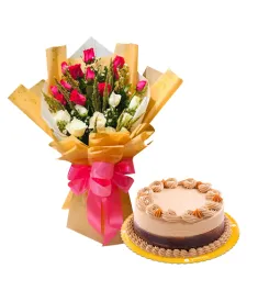 Flower with Cake